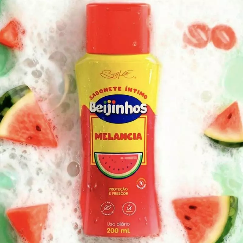Sabonete íntimo Beijinhos Melancia