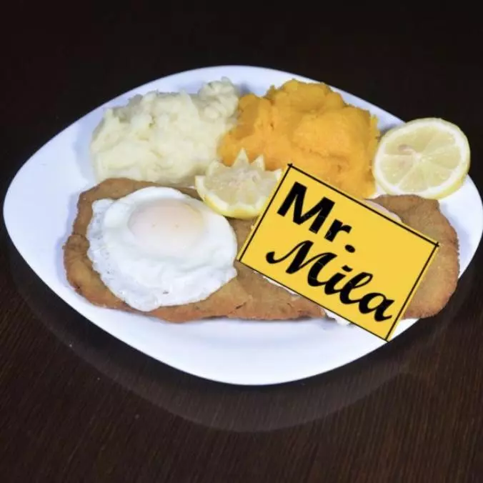 Milanesa a Caballo con Papas Fritas