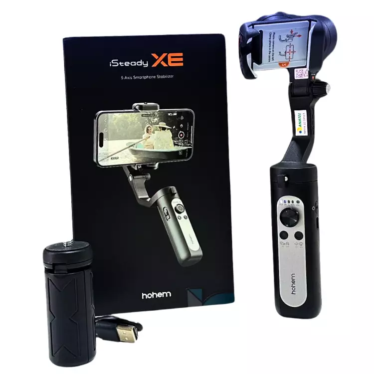 SUPORTE GIMBAL P/CELULAR HOHEM XE