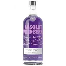 VODKA ABSOLUT WILD BERRY 1L