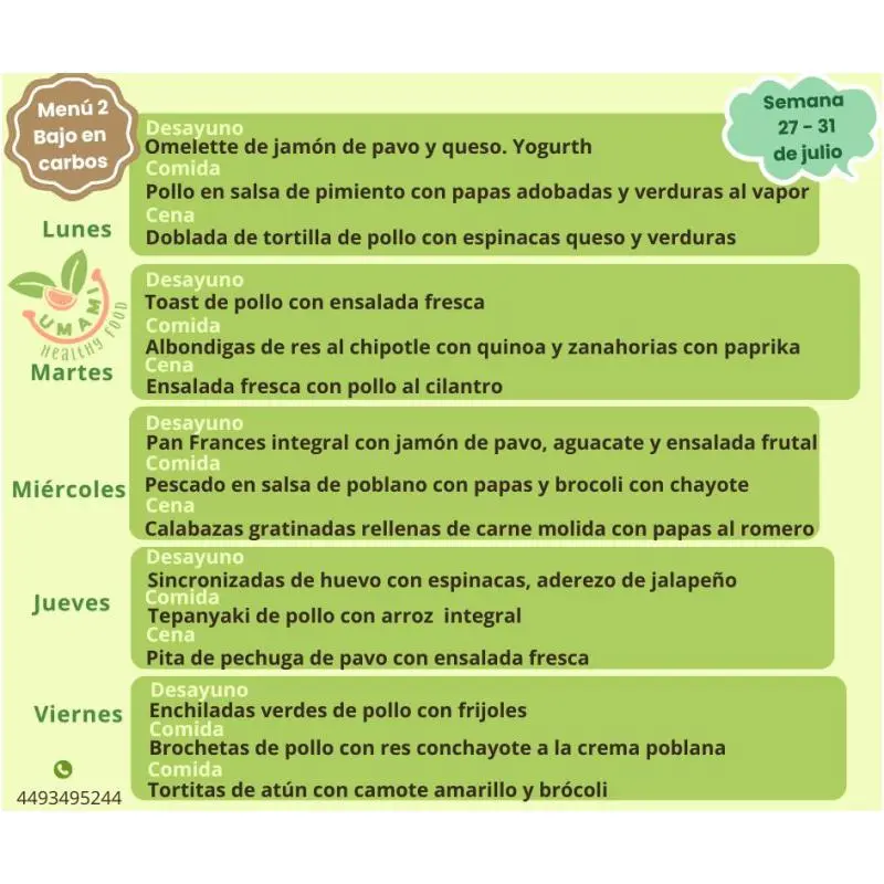 Desayuno/comida lun-vie