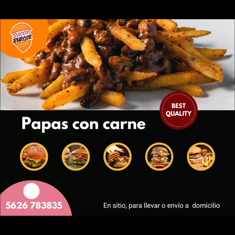 Papa Mia con Carne