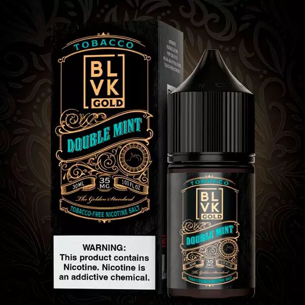 BLVK 30ML 35MG Gold Double Mint