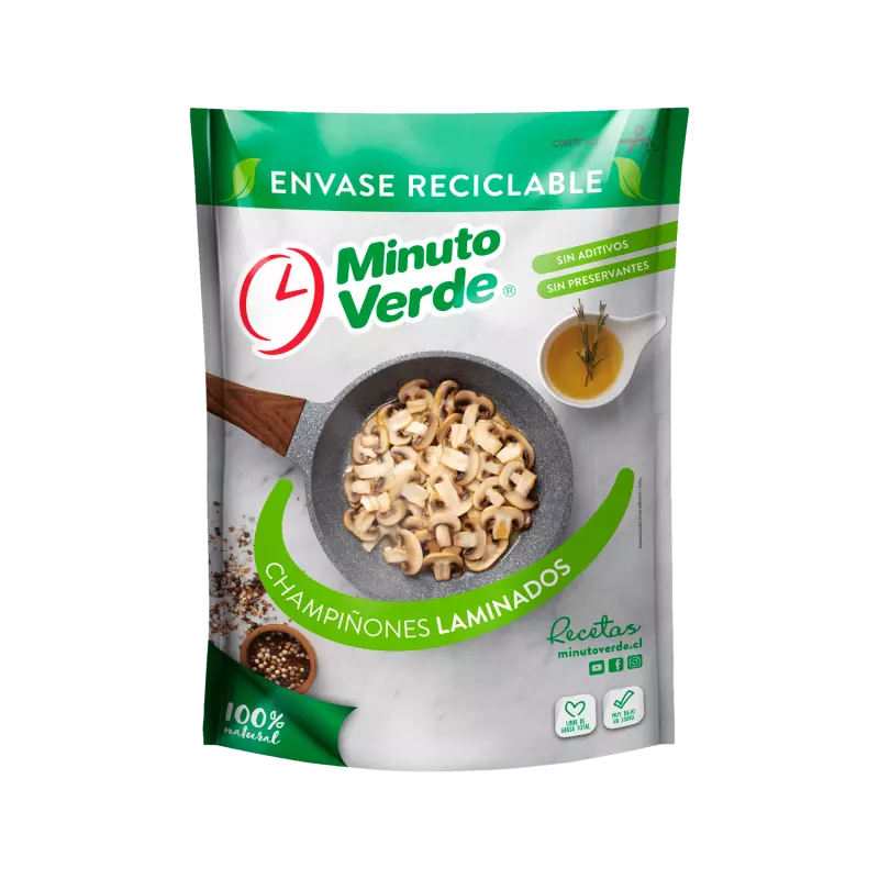Champiñón laminado 350grs
