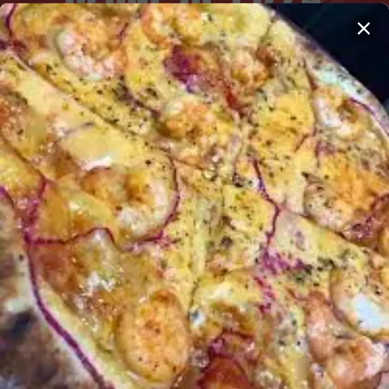 Camarão com queijo do reino - 40cm