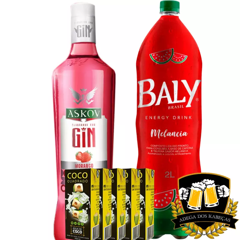 Askov Gin Sabores C/Vibe ou Baly