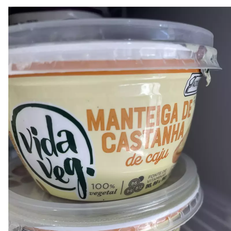 Manteiga de castanha de caju