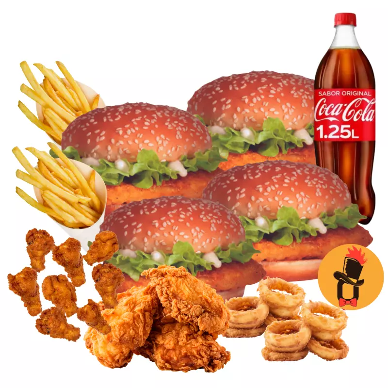 MENÚ FAMILY ROOSTER.