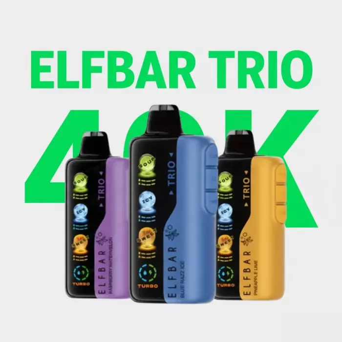 ELFBAR TRIO 40K -40.000 PUFFS💨