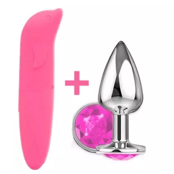 KIT PLUG + GOLFINHO ROSA