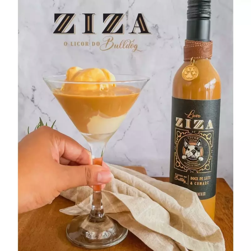 LICOR ZIZA DOCE DE LEITE C/ CUMARU