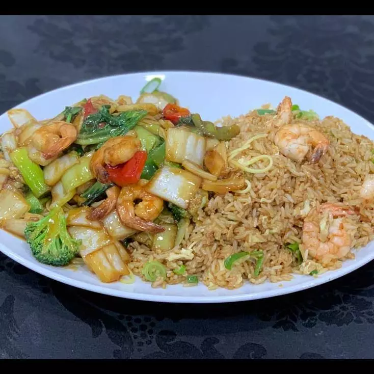 Combinado de langostinos