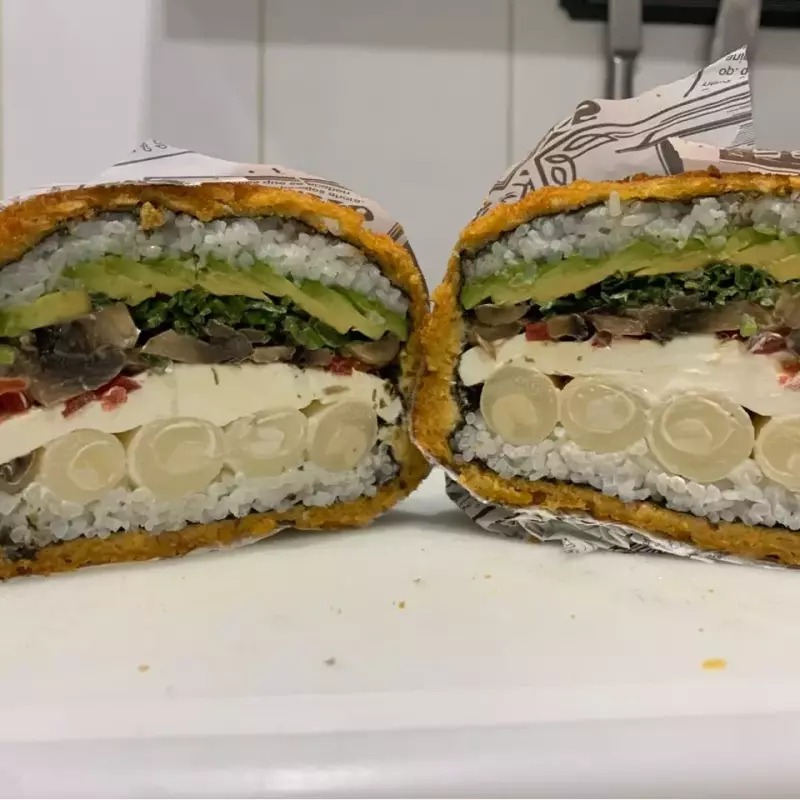 Veggie Sushi Burger