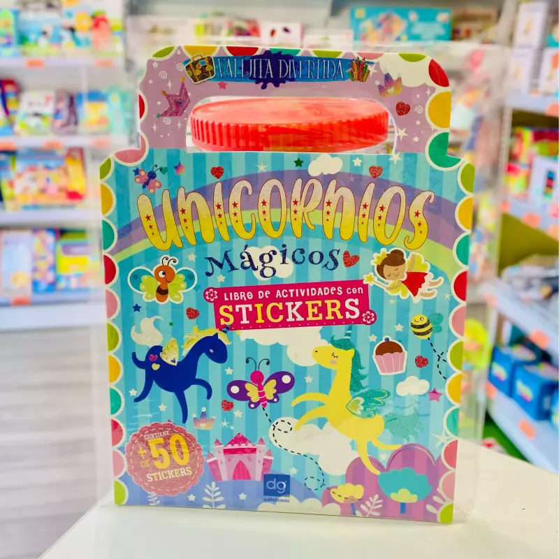 VALIJA DIVERTIDA UNICORNIOS MAGICOS