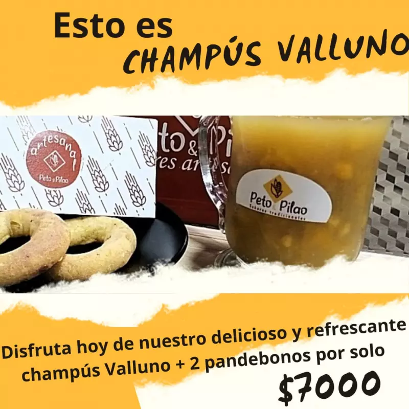 Combo Champus con pandebono