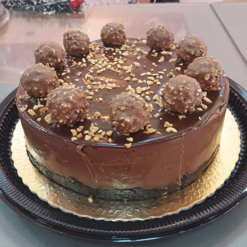 Torta de ferrero