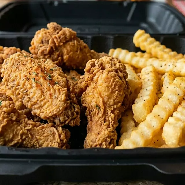 ALITAS CRISPY (CON PAPAS)