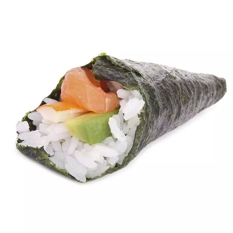 Temaki de Salmón