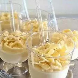 Mousse de Limão c/ Chocolate Branco