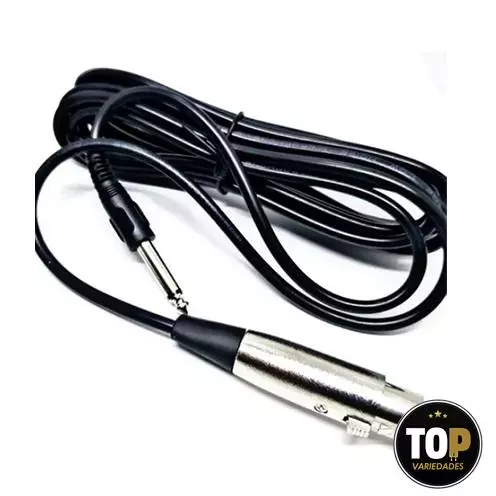 Cabo Para Microfone P10 Mono