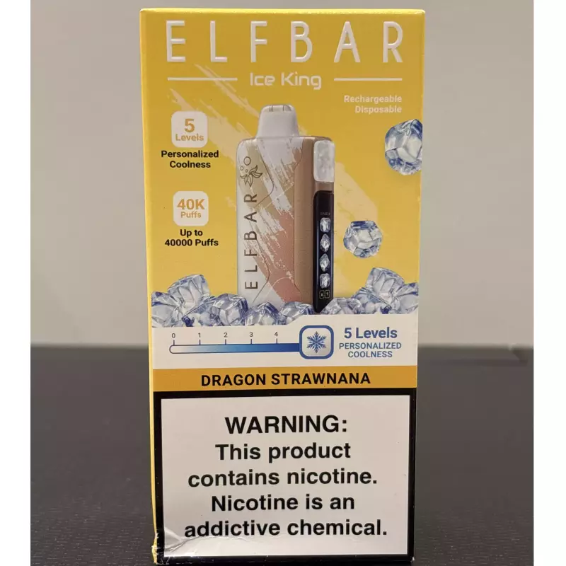 ELFBAR KING 40K DRAGON STRAWNANA