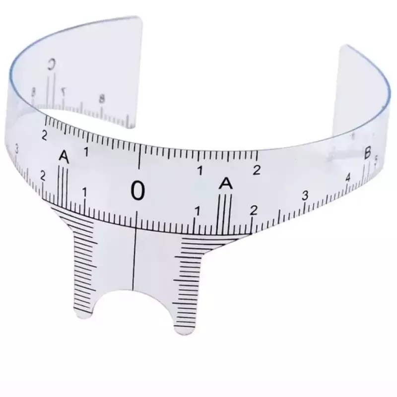 Regla Plástica para Microblanding