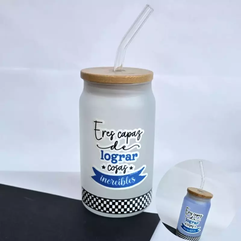 Vaso pitillo opalizado