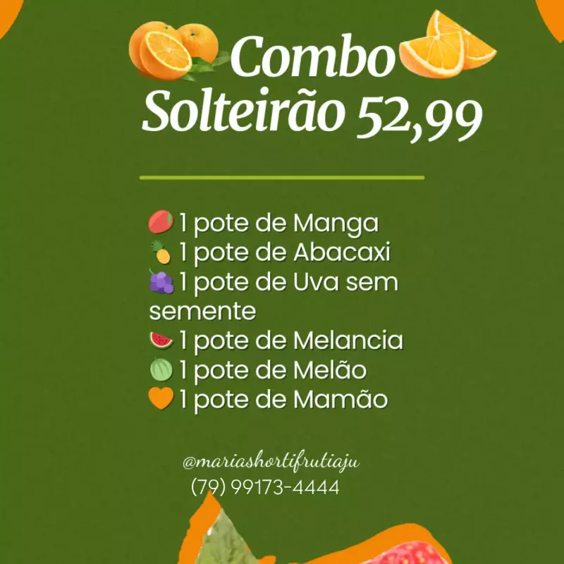 Combo Solteirão 1