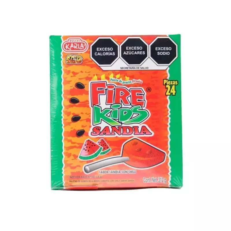 Fire kids sandía caja x 24 unidades