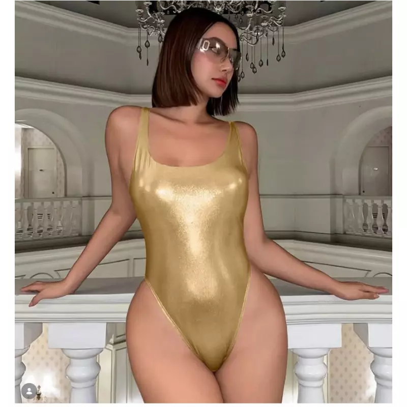 Enterizo Dorado Bikini