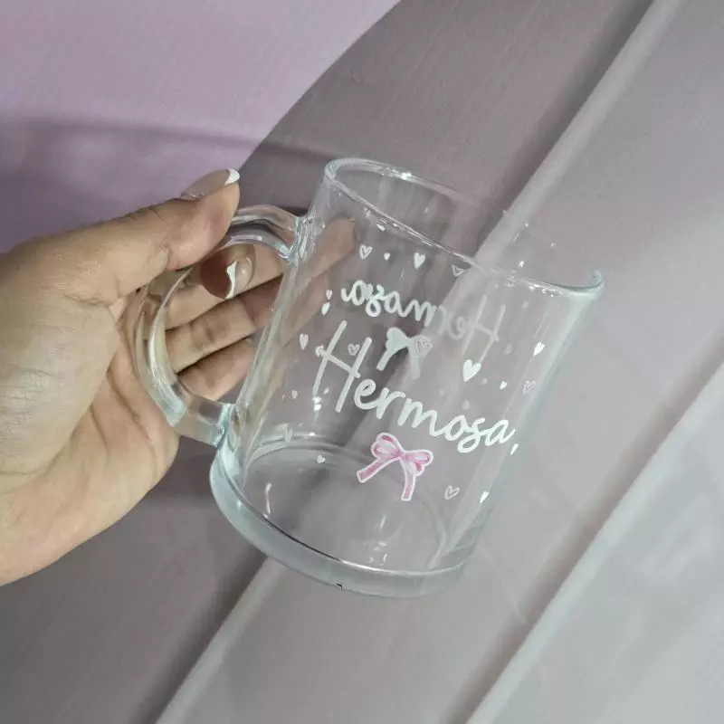 Vaso vidrio transparente