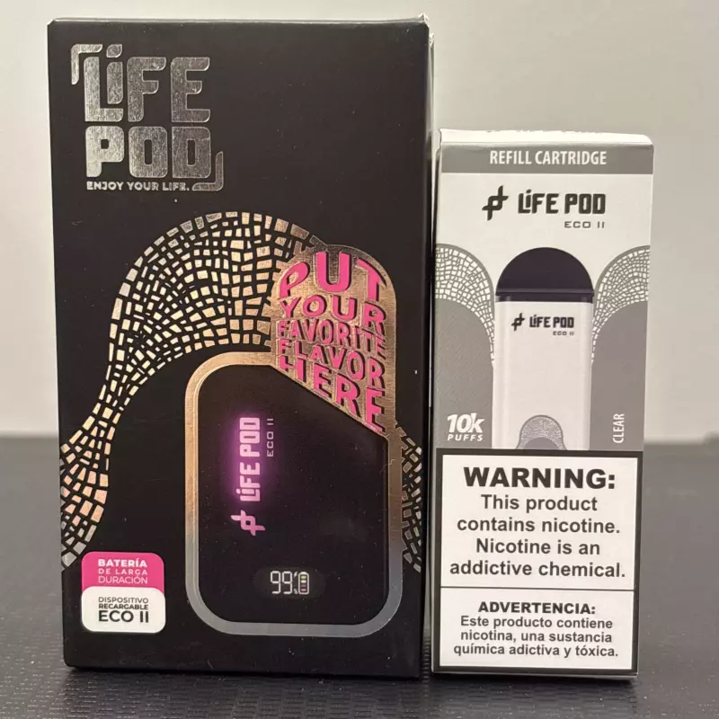 KIT LIFE POD ECO 2 10k CLEAR