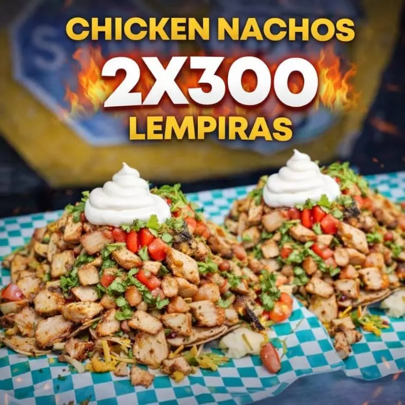 Chicken Nachos 2x300