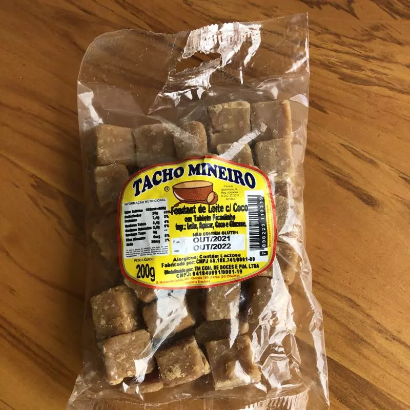 Doce Leite Picadinho c/Coco 200gr