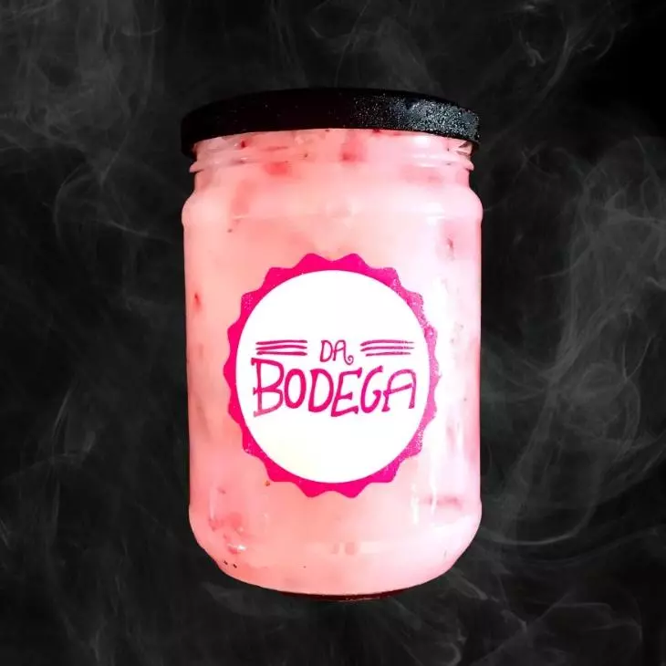 Caipirinha Mousse de Morango