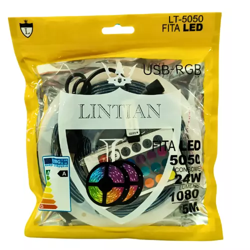 FITA DE LED RGB C/CENTRAL LT-5050