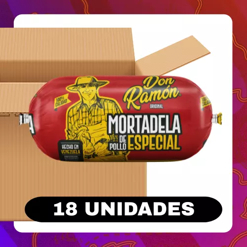 Bulto Don Ramón Mortadela Pollo 600g