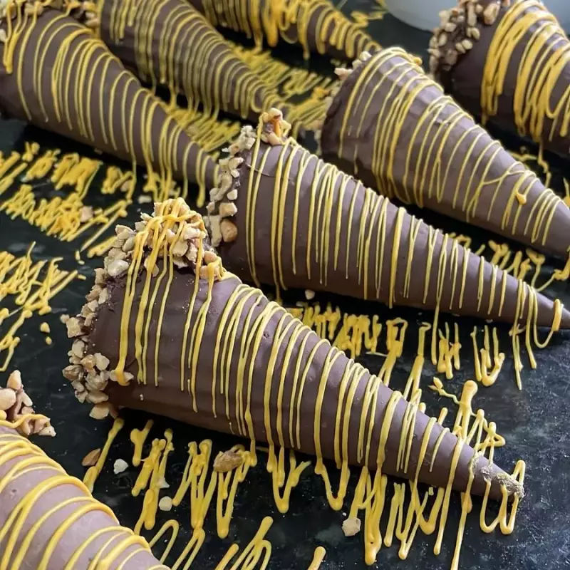 Cone trufado de ninho