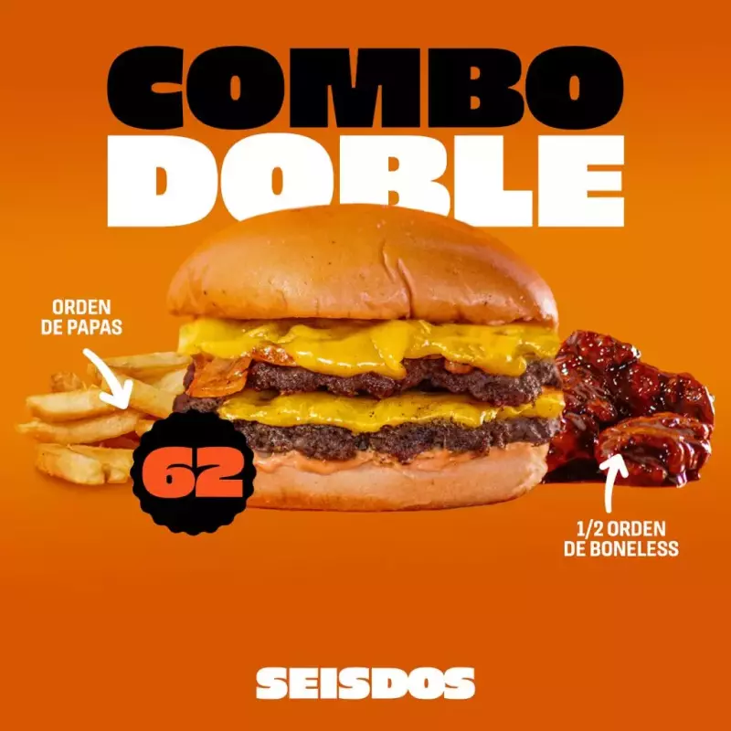Combo Doble Smash Burger
