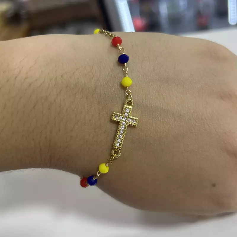 Pulsera cruz