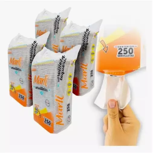Servilleta Marli 1x1 250 Hojas