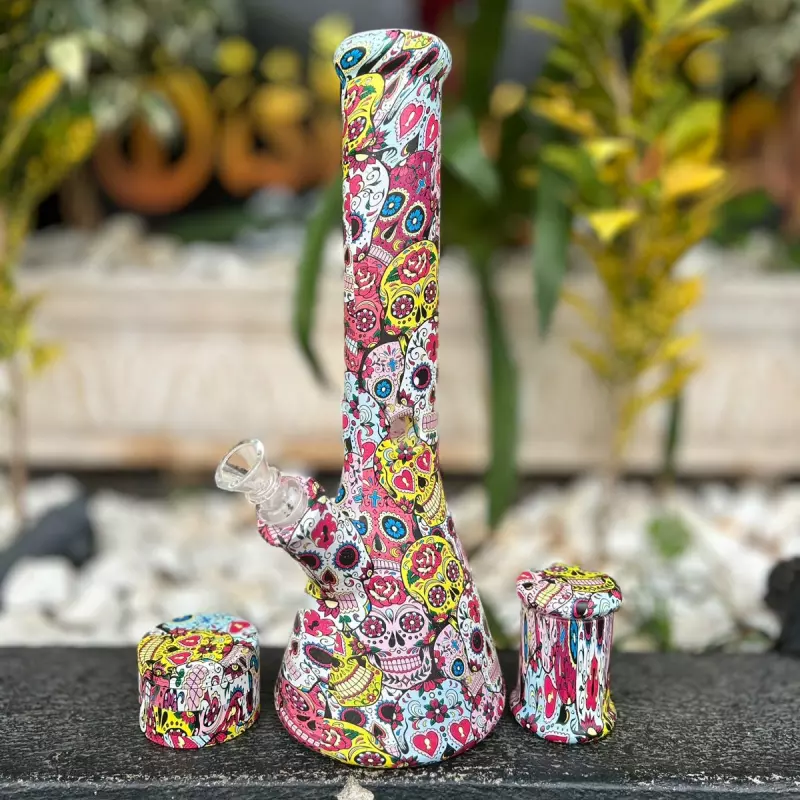 KIT BONG + OIL SLICK + DICHAVADOR