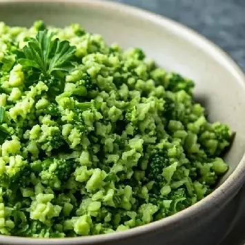Arroz com brócolis