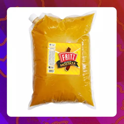 Unidad Fritz Mostaza 3.6kg