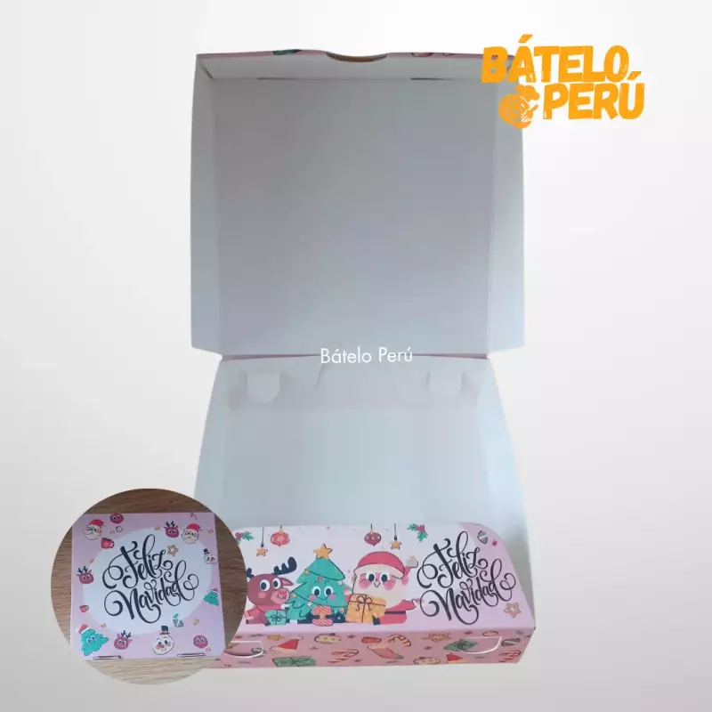 CAJA NAVIDAD PINK