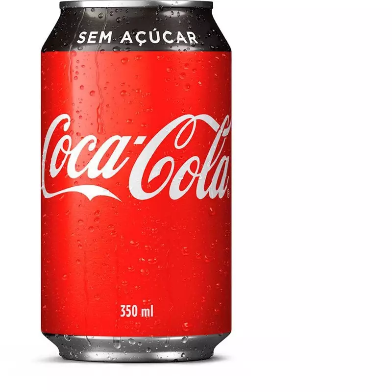 Coca cola zero lata
