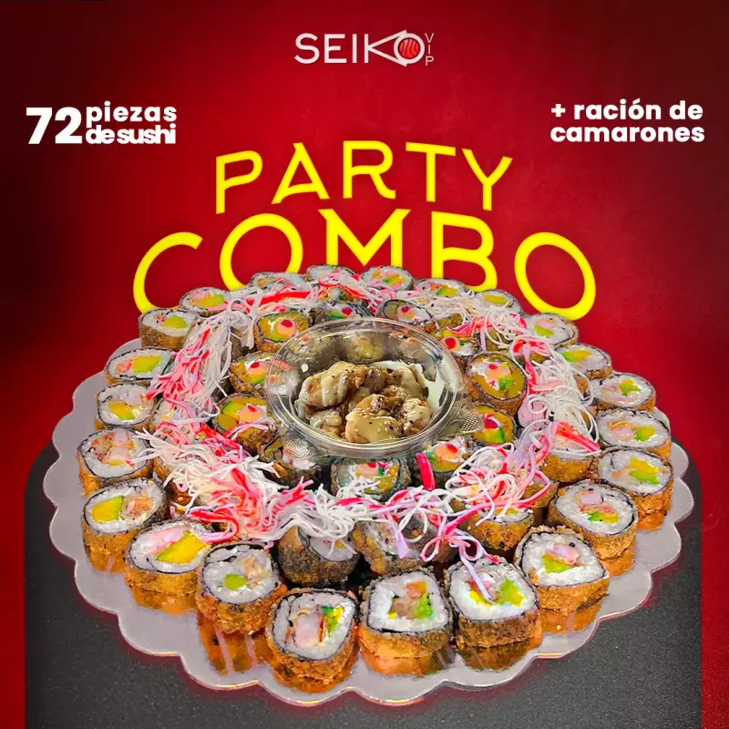 PARTY COMBO (Torta de sushi)