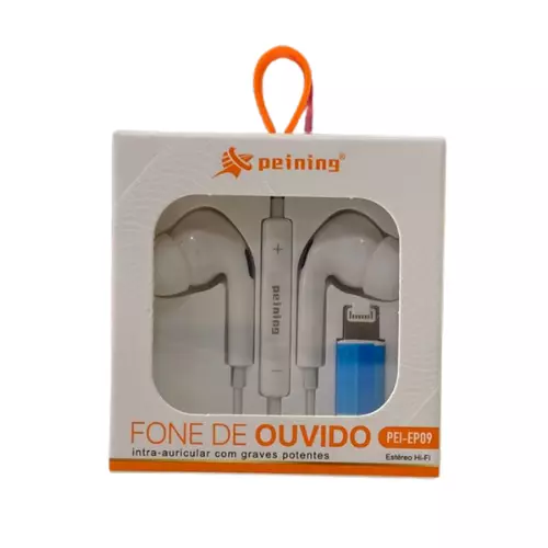 FONE DE OUVIDO PEINING IOS PEI-EP09