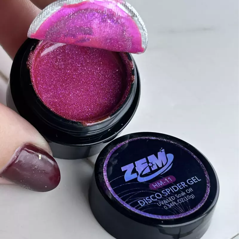 Glitter Em Gel Zem 11