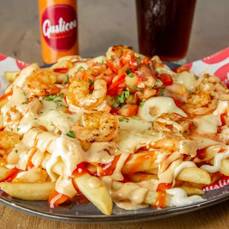 PAPANACHO DE CAMARÓN / FRIES & SHRIMPS